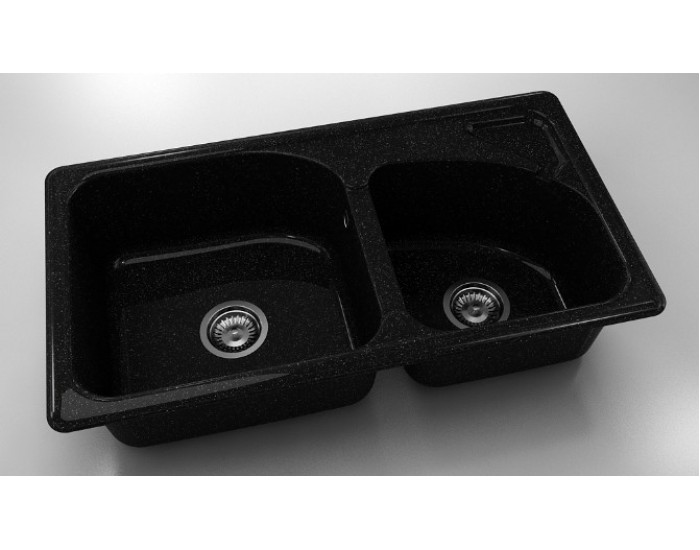 Mивка Classic 204, Granicite, 422 Galaxy Black, с включен сифон