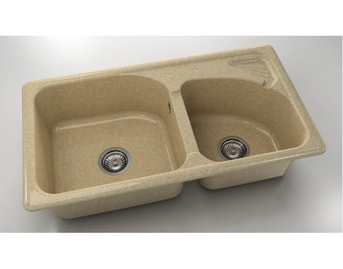 Mивка Classic 204, Granicite, 809 Latte, с включен сифон