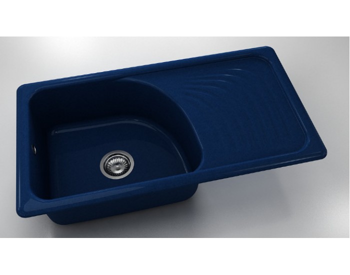 Mивка Classic 205, Polymer Marble, 10 Син гранит, с включен сифон