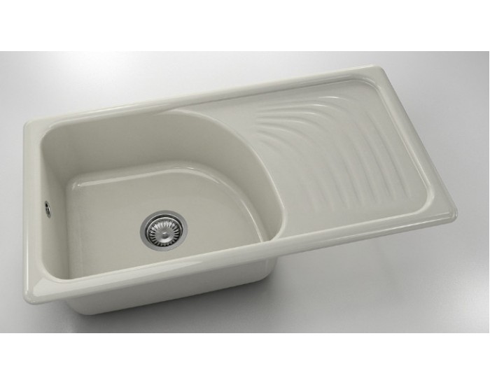 Mивка Classic 205, Polymer Marble, 11 Сив гранит, с включен сифон