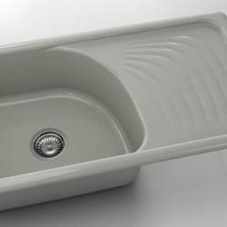  Mивка Classic 205, Polymer Marble, 13 Инокс, с включен сифон  - Кухня