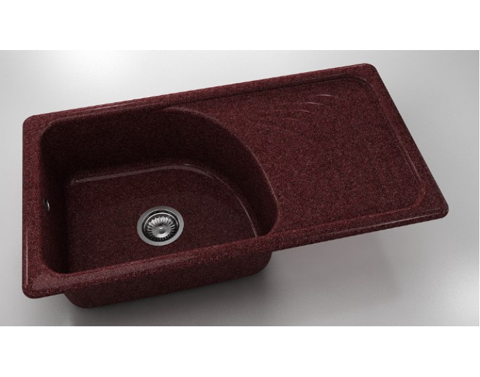 Mивка Classic 205, Granicite, 100 Bordo, с включен сифон Mивка Classic 205, Granicite, 100 Bordo, с включен сифон