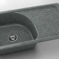  Mивка Classic 205, Granicite, 254 Slate, с включен сифон  - Кухня
