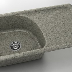  Mивка Classic 205, Granicite, 255 Tweed, с включен сифон  - Кухня