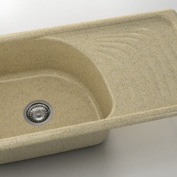  Mивка Classic 205, Granicite, 300 Sandy Beach, с включен сифон  - Мивки