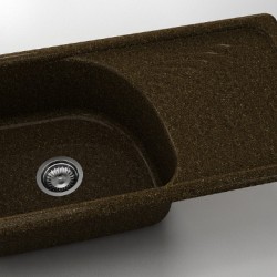  Mивка Classic 205, Granicite, 338 Brownie, с включен сифон  - Мивки