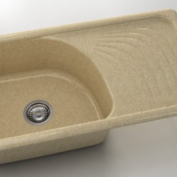  Mивка Classic 205, Granicite, 809 Latte, с включен сифон  - Мивки