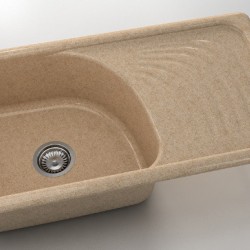  Mивка Classic 205, Granicite, 860 Pink pastel, с включен сифон  - Кухня