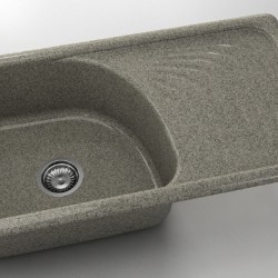  Mивка Classic 205, Granicite, 940 Space Gray, с включен сифон  - Кухня