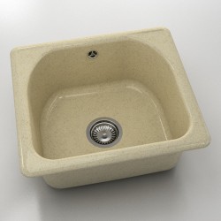  Mивка Classic 207, Granicite, 127 Carnation,  с включен сифон  - Кухня