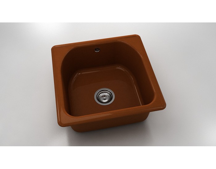 Mивка Classic 208, Polymer marble, 07 Азалия,  с включен сифон