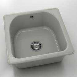  Mивка Classic 208, Polymer marble, 13 Инокс,  с включен сифон  - Кухня