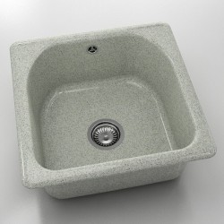  Mивка Classic 208, Granicite, 219 Polar,  с включен сифон  - Кухня