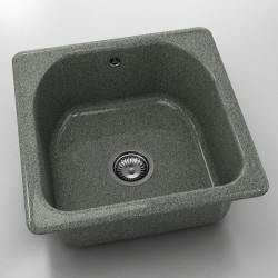 Mивка Classic 208, Granicite, 230 Rosetta Stone,  с включен сифон  - Кухня