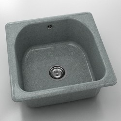  Mивка Classic 208, Granicite, 251 City Grey,  с включен сифон  - Кухня