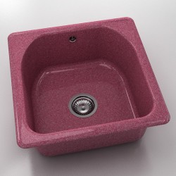  Mивка Classic 208, Granicite, 460 Violet,  с включен сифон  - Кухня