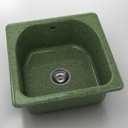  Mивка Classic 208, Granicite, 620 Greenwood,  с включен сифон  - Кухня