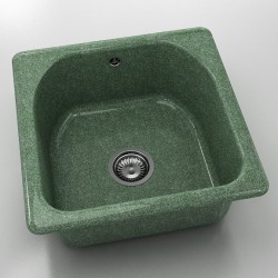  Mивка Classic 208, Granicite, 630 Winter pines,  с включен сифон  - Кухня