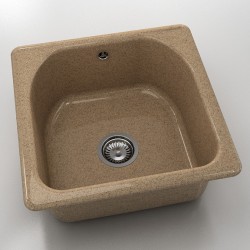  Mивка Classic 208, Granicite, 810 Cinnamon,  с включен сифон  - Кухня