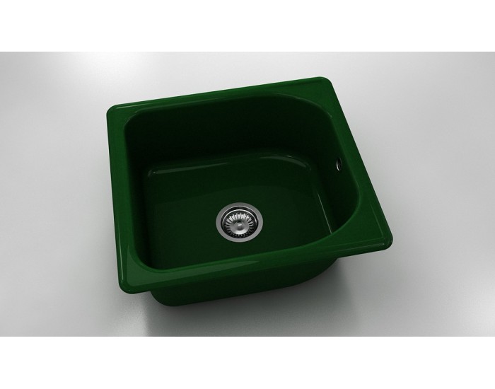 Mивка Classic 209, Polymer marble, 09 Зелен гранит, с включен сифон