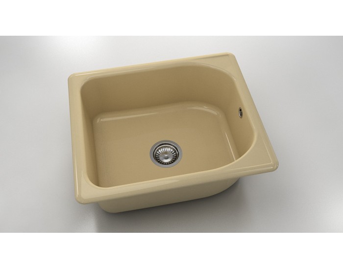 Mивка Classic 210, Polymer Marble, 05 Капучино гранит, с включен сифон