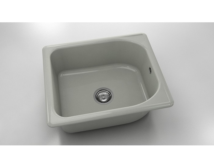 Mивка Classic 210, Polymer Marble, 13 Инокс, с включен сифон