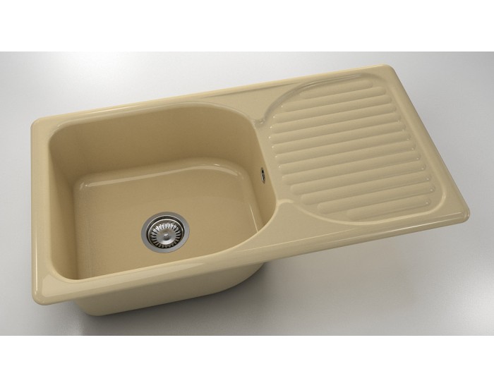 Mивка Classic 211, Polymer Marble, 05 Капучино гранит, с включен сифон