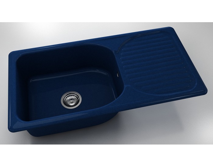 Mивка Classic 212, Polymer Marble, 10 Син гранит, с включен сифон