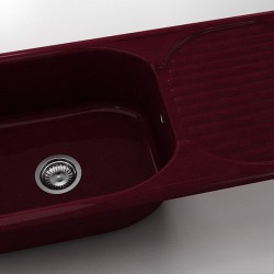  Mивка Classic 212, Polymer Marble, 15 Кадифе, с включен сифон  - Кухня