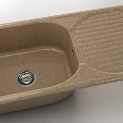  Mивка Classic 212, Granicite, 810 Cinnamon, с включен сифон  - Кухня