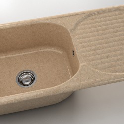  Mивка Classic 212, Granicite, 860 Pink pastel, с включен сифон  - Кухня