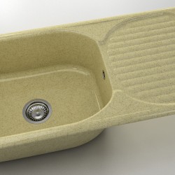  Mивка Classic 212, Granicite, 879 Cocoa cream, с включен сифон  - Кухня