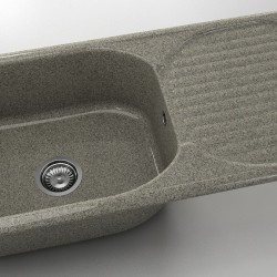  Mивка Classic 212, Granicite, 940 Space Gray, с включен сифон  - Кухня