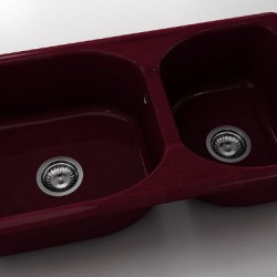  Mивка Classic 213, Polymer marble, 15 Кадифе, с включен сифон  - Кухня