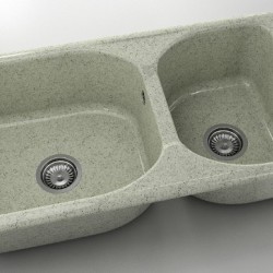  Mивка Classic 213, Granicite, 210 Pewter, с включен сифон  - Кухня