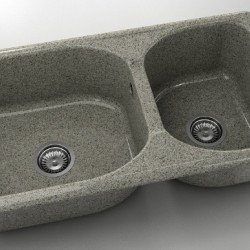  Mивка Classic 213, Granicite, 255 Tweed, с включен сифон  - Кухня