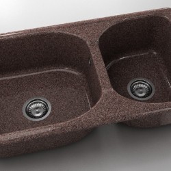  Mивка Classic 213, Granicite, 380 Butterfly, с включен сифон  - Кухня