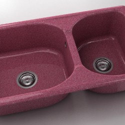  Mивка Classic 213, Granicite, 460 Violet, с включен сифон  - Кухня