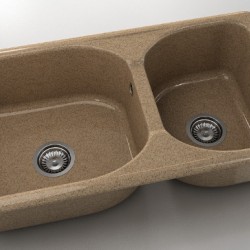  Mивка Classic 213, Granicite, 810 Cinnamon, с включен сифон  - Кухня
