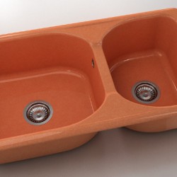  Mивка Classic 213, Granicite, 829 Siberian Wallflower, с включен сифон  - Кухня