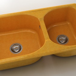  Mивка Classic 213, Granicite, 910 Camel, с включен сифон  - Кухня