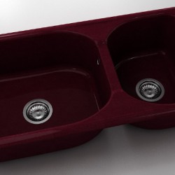  Mивка Classic 214, Polymer marble, 15 Кадифе, с включен сифон  - Кухня