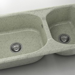  Mивка Classic 214, Granicite, 210 Pewter, с включен сифон  - Мивки