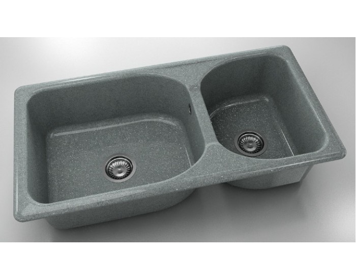 Mивка Classic 214, Granicite, 251 City Grey, с включен сифон