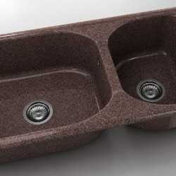  Mивка Classic 214, Granicite, 380 Butterfly, с включен сифон  - Кухня