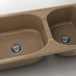  Mивка Classic 214, Granicite, 810 Cinnamon, с включен сифон  - Кухня