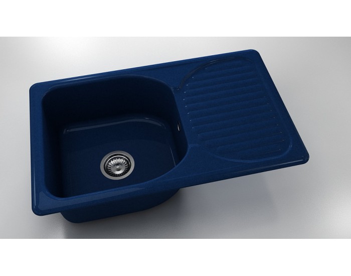 Mивка Classic 215, Polymer Marble, 10 Син гранит, с включен сифон