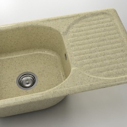  Mивка Classic 215, Granicite, 229 Sandcastle, с включен сифон  - Кухня