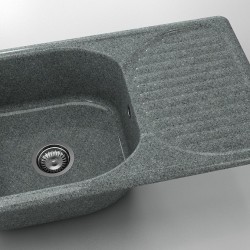  Mивка Classic 215, Granicite, 254 Slate, с включен сифон  - Кухня