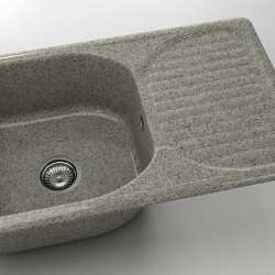  Mивка Classic 215, Granicite, 255 Tweed, с включен сифон  - Кухня